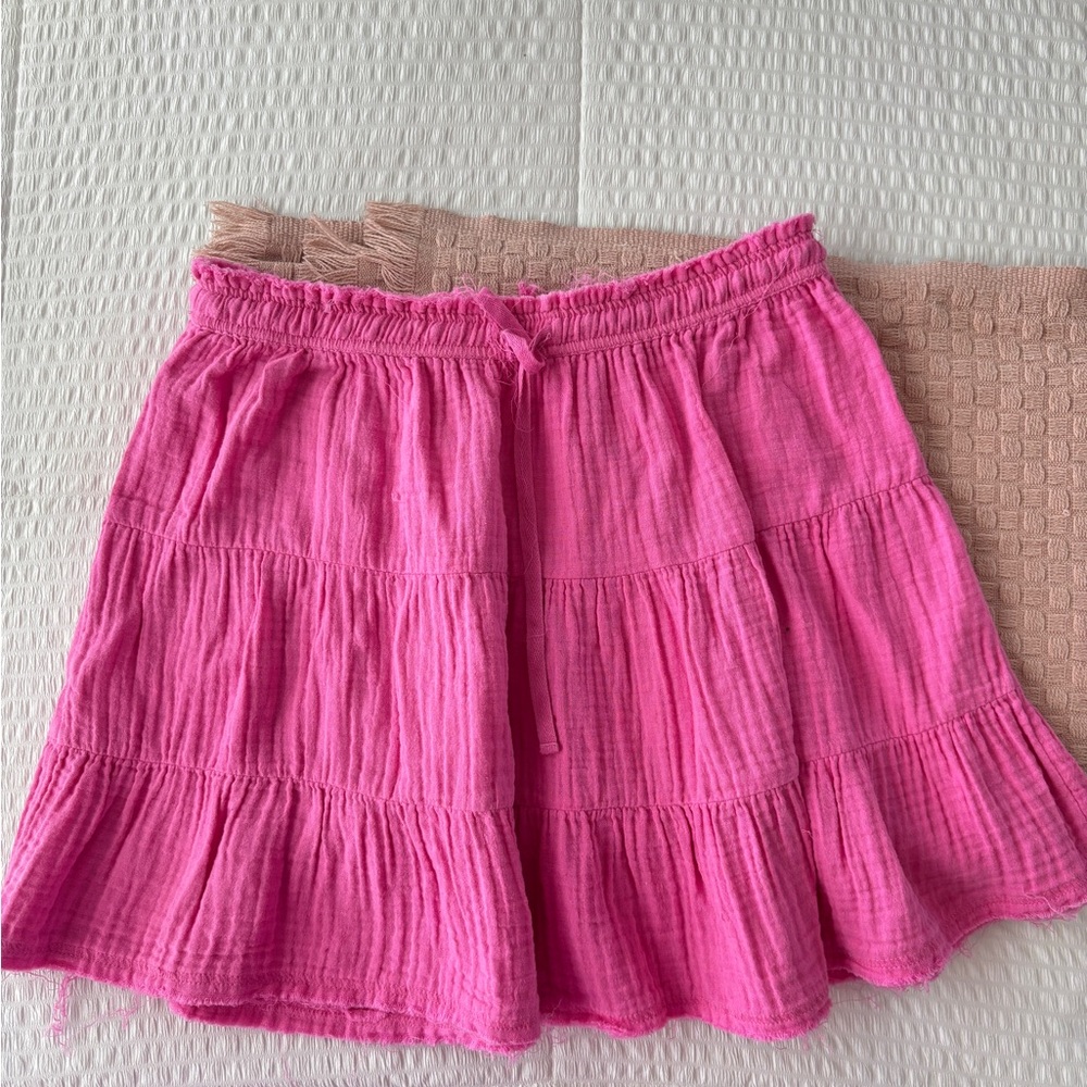 Pink skirt